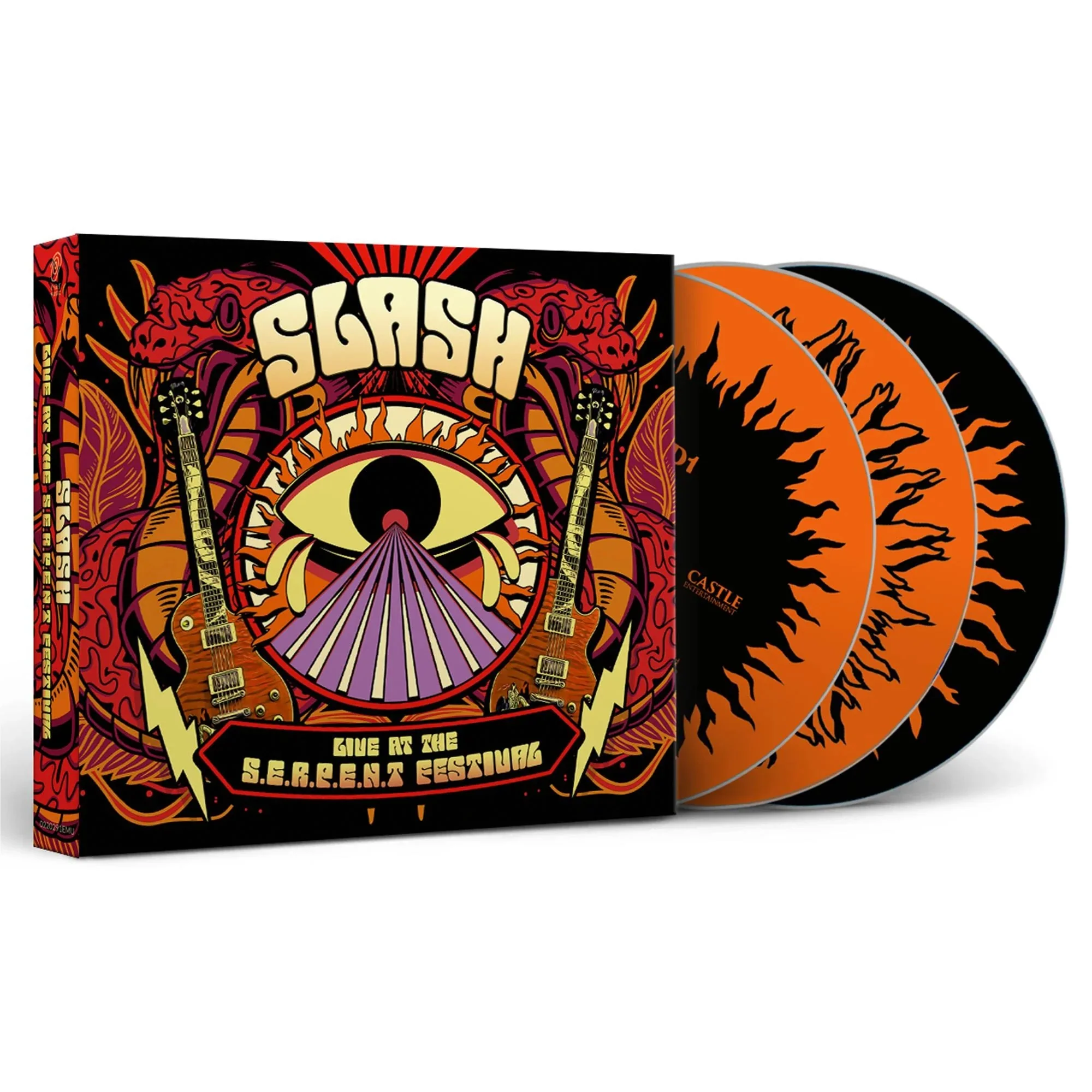 Slash - Live At The S.E.R.P.E.N.T. Festival (2CD/DVD) (R0) - CD - New