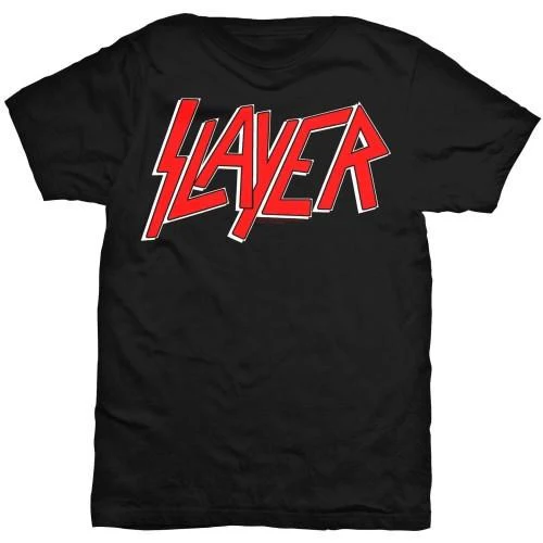 Slayer - Classic Logo Black Shirt - 100% Official Merchandise - Image 2