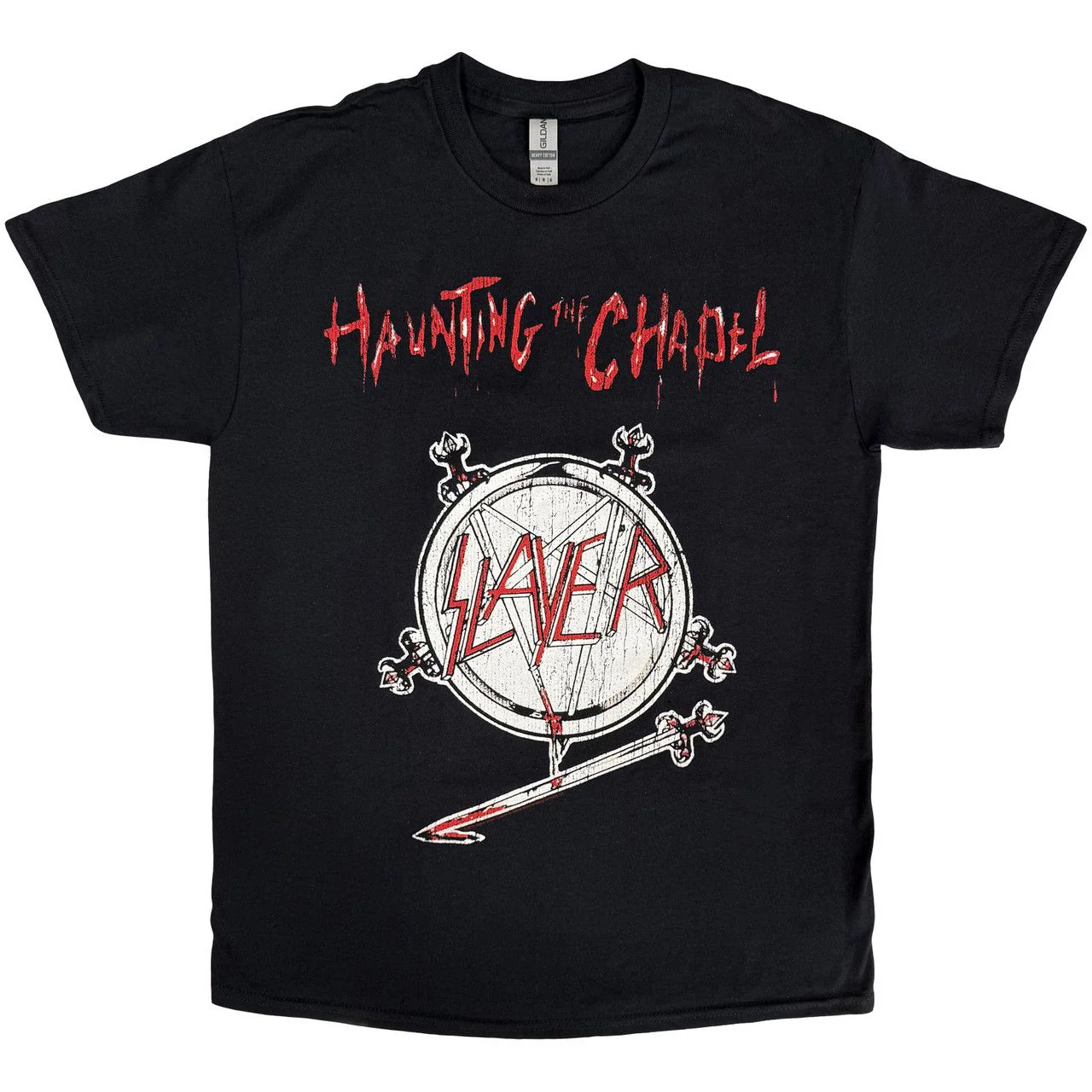 Slayer - Haunting The Chapel Black Shirt - 100% Official Merchandise
