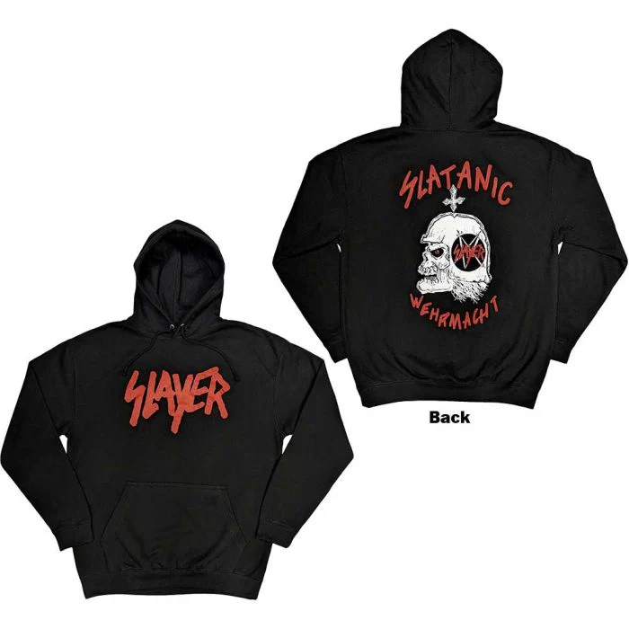Slayer - Pullover Black Hoodie (Slaytanic Wehrmacht) - 100% Official Merchandise