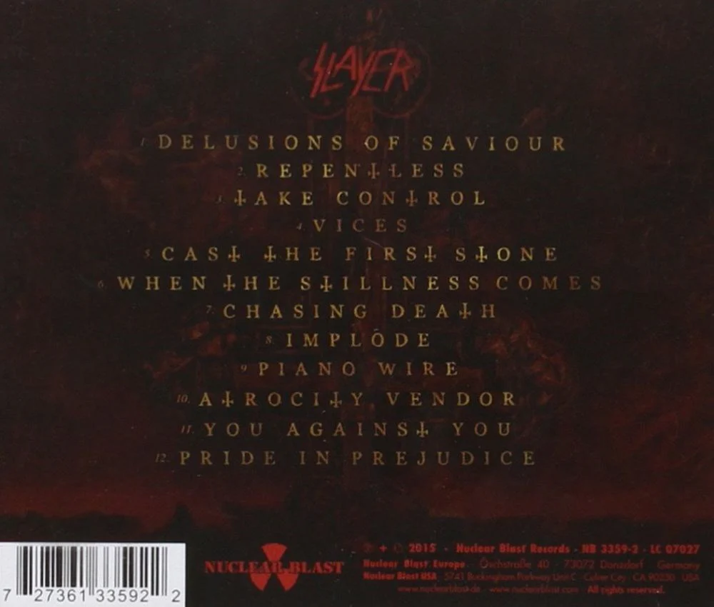 Slayer - Repentless - CD - New - Image 2