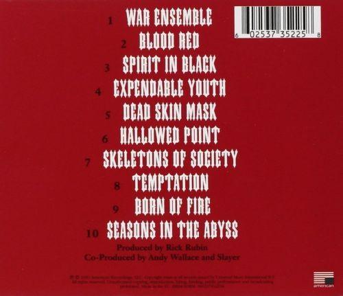 Slayer - Seasons In The Abyss - CD - New - Image 2