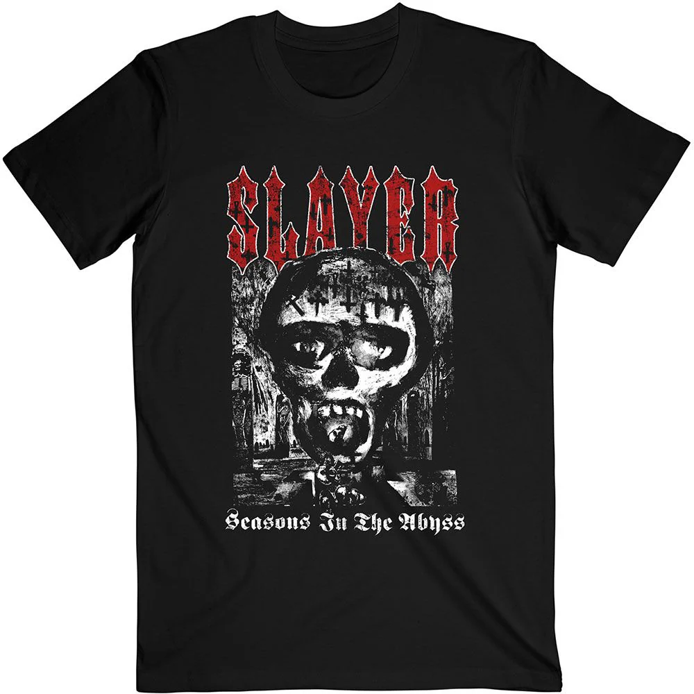 Slayer - Seasons In The Abyss Black Shirt - 100% Official Merchandise