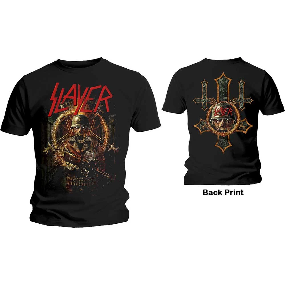 Slayer - Wehrmacht Anti-Christ Black Shirt - 100% Official Merchandise