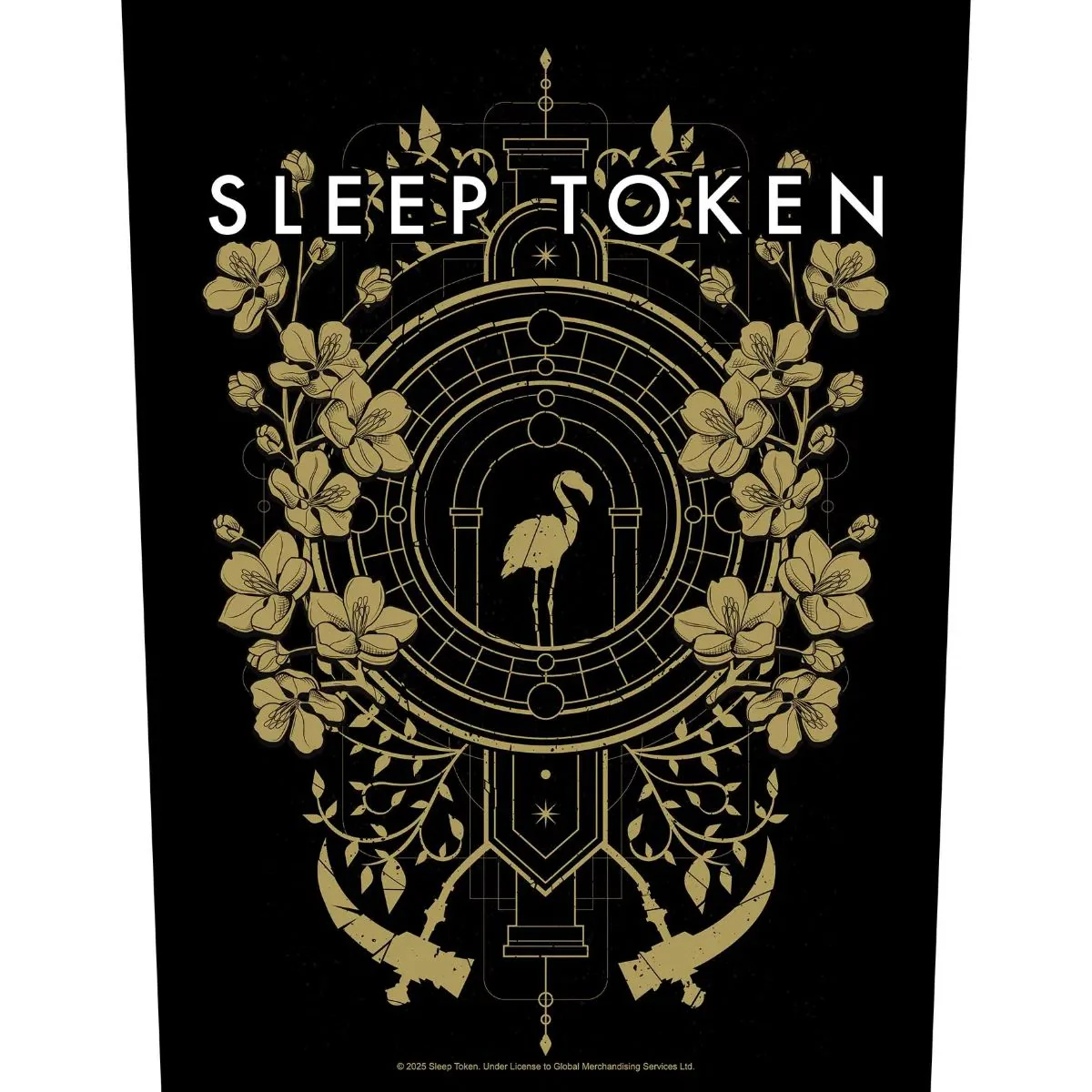 Sleep Token - Even In Arcadia Crest - Sew-On Back Patch (295mm x 265mm x 355mm)