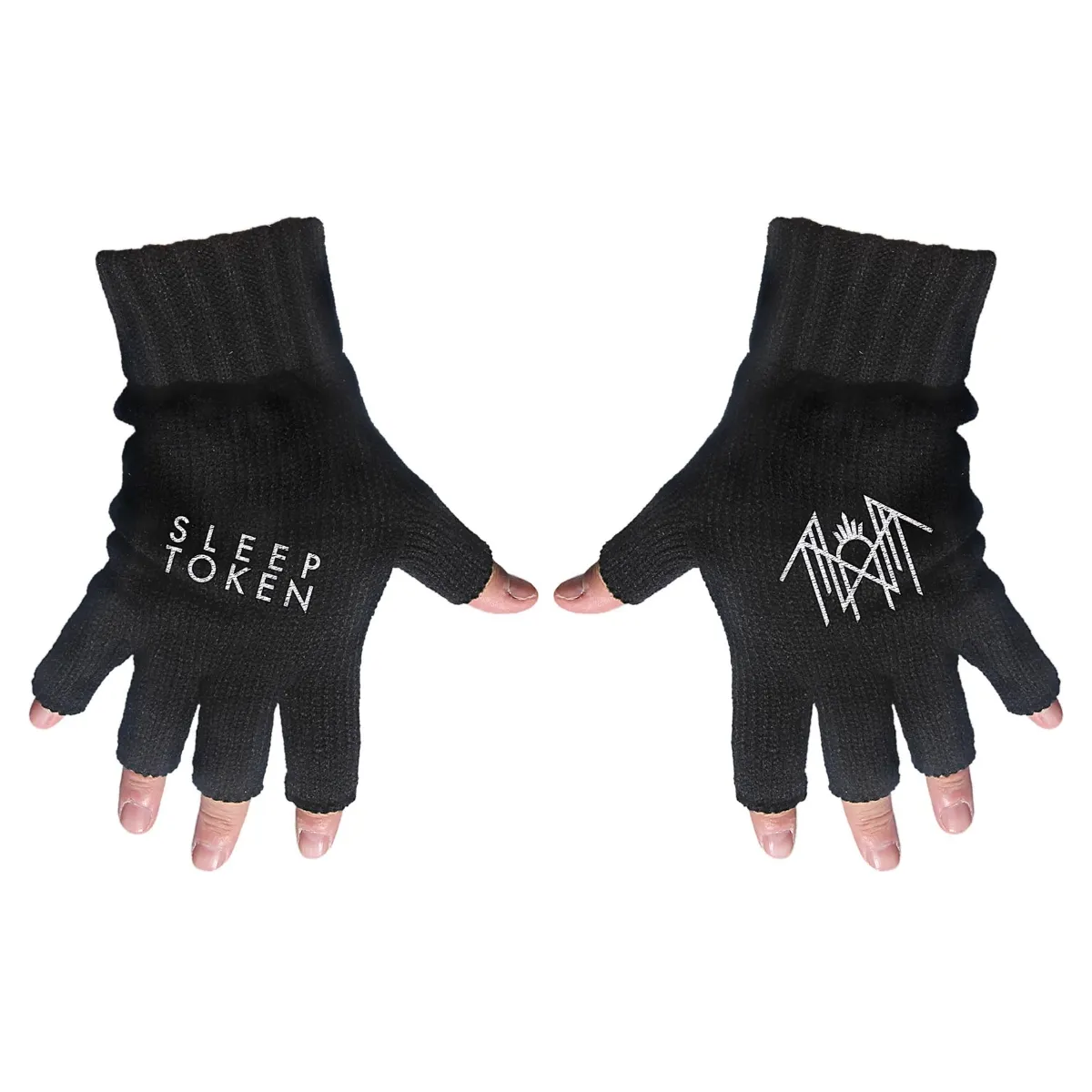Sleep Token - Fingerless Gloves (Logo & Sigil)