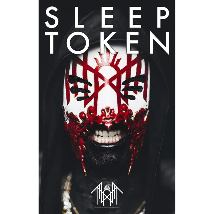 Sleep Token - Premium Textile Poster Flag (Vessel Mask) 104cm x 66cm