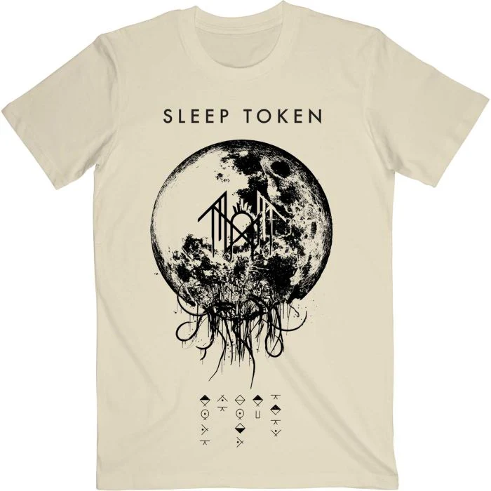 Sleep Token - Take Me Back To Eden Tracklist Natural Shirt - 100% Official Merchandise - Image 2