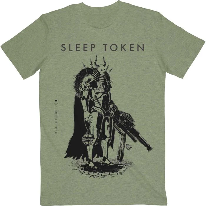 Sleep Token - The Summoning Green Shirt - 100% Official Merchandise