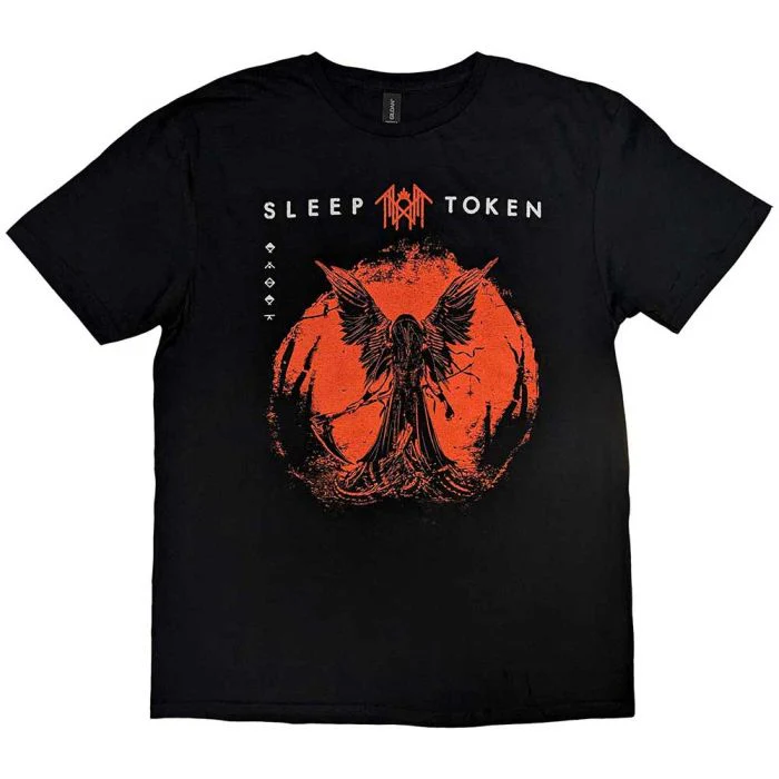 Sleep Token - Winged Death Black Shirt - 100% Official Merchandise