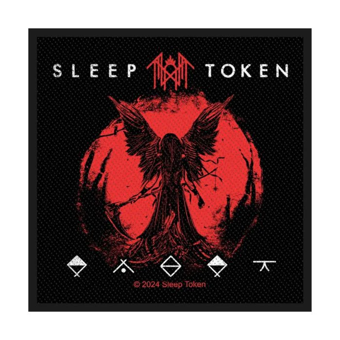 Sleep Token - Winged Death (100mm x 100mm) Sew-On Patch