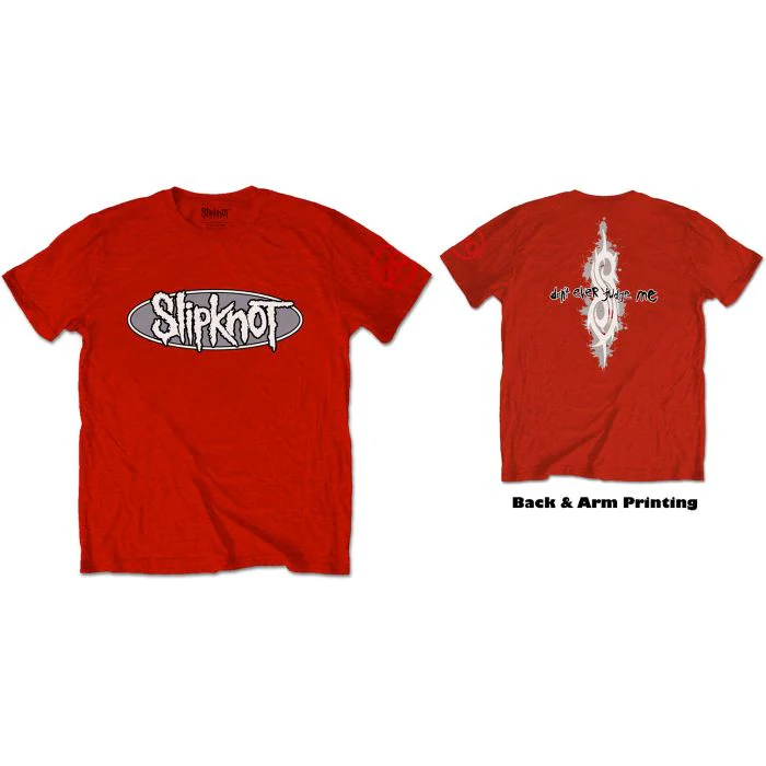 Slipknot - Don't Ever Judge Me 20th Ann. Red Shirt - 100% Official Merchandise