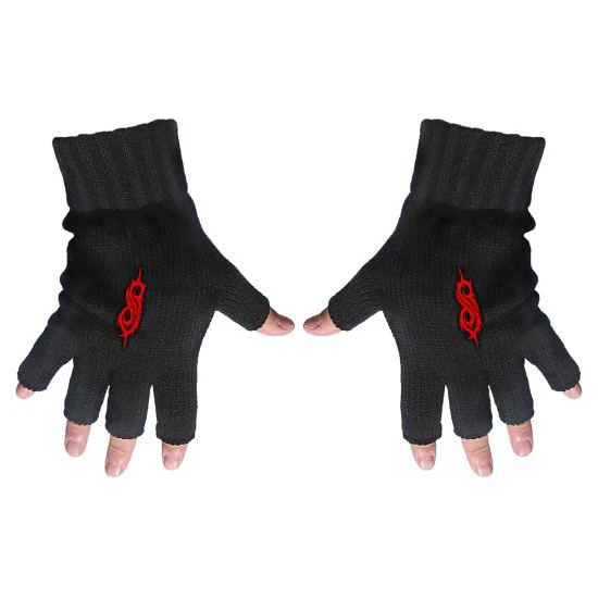 Slipknot - Fingerless Gloves (Tribal S Logo)