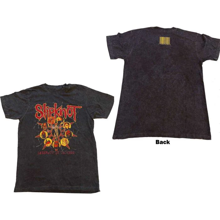 Slipknot - Liberate Toddler and Youth Dye Wash Black Shirt - 100% Official Merchandise