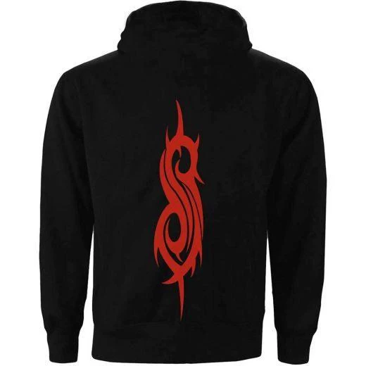 Slipknot - Pullover Black Hoodie (Splatter) - 100% Official Merchandise - Image 2