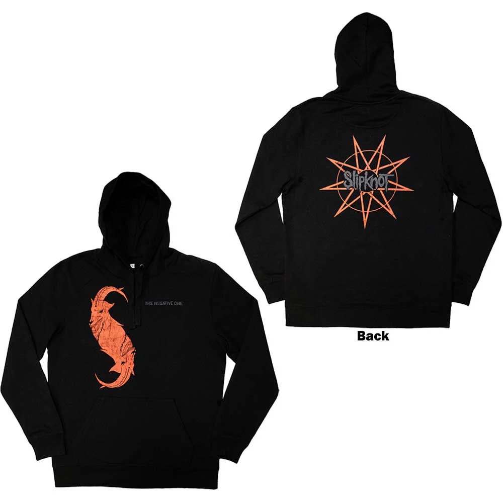 Slipknot - Pullover Black Hoodie (The Negative One) - 100% Official Merchandise