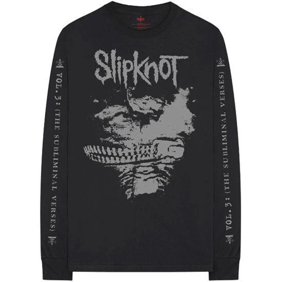 Slipknot - Subliminal Verses Black Long Sleeve Shirt - 100% Official Merchandise - Image 3