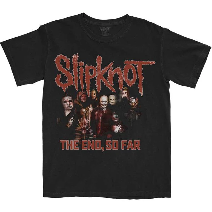 Slipknot - TESF Band Photo Black Shirt - 100% Official Merchandise - Image 2