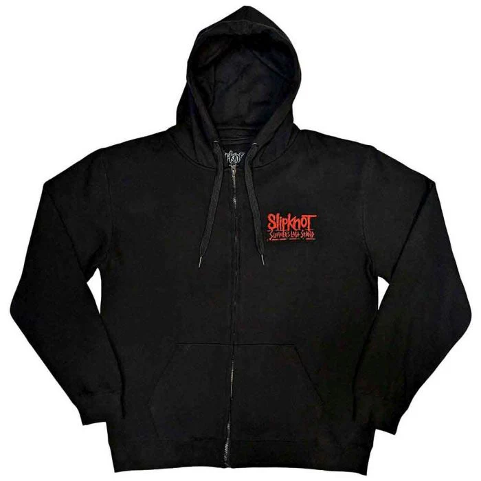Slipknot - Zip Black Hoodie (9 Point Flag) - 100% Official Merchandise - Image 2