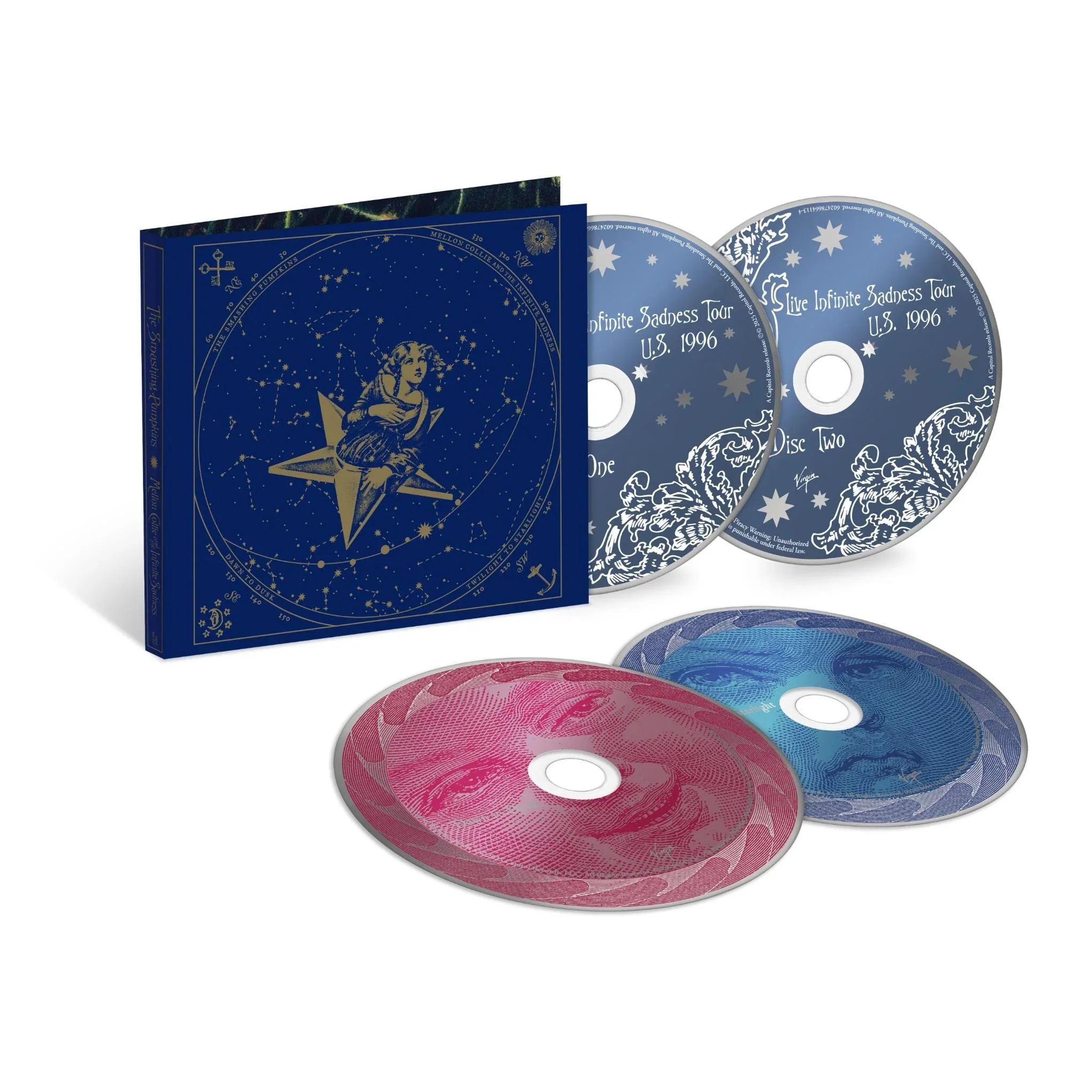 Smashing Pumpkins - Mellon Collie And The Infinite Sadness (Ltd. 30th Anniversary Deluxe Ed. 4CD digipak reissue) - CD - New