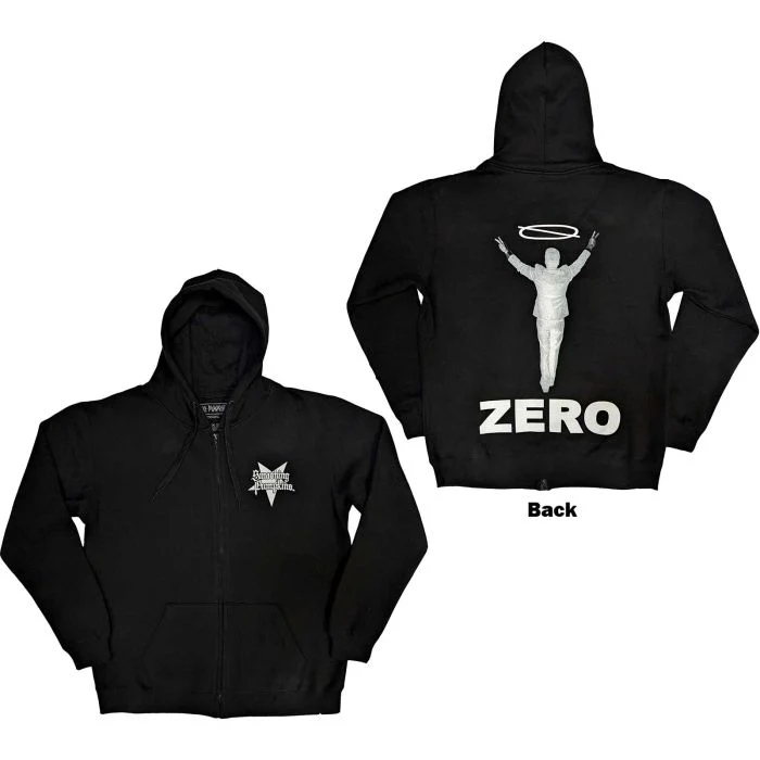 Smashing Pumpkins - Zip Black Hoodie (Zero Halo) - 100% Official Merchandise