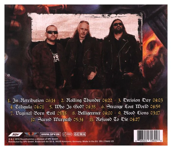 Sodom - Decision Day (jewel case) - CD - New - Image 2