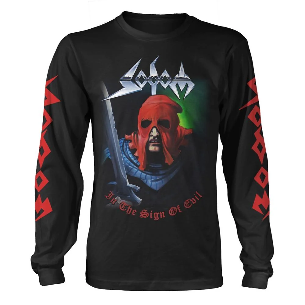 Sodom - In The Sign Of Evil Black Long Sleeve Shirt - 100% Official Merchandise