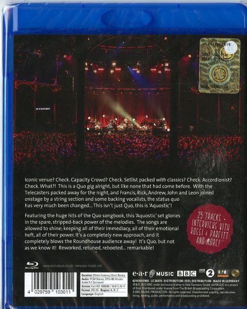 Status Quo - Aquostic Live @ The Roundhouse (RA/B/C) - Blu-Ray - Music - Image 2