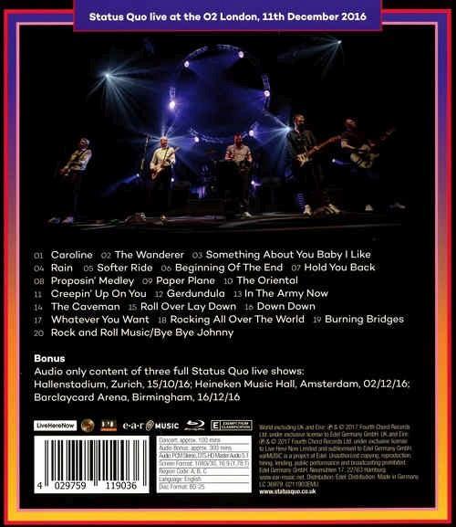 Status Quo - Last Night Of The Electrics, The (RA/B/C) - Blu-Ray - Music - Image 2
