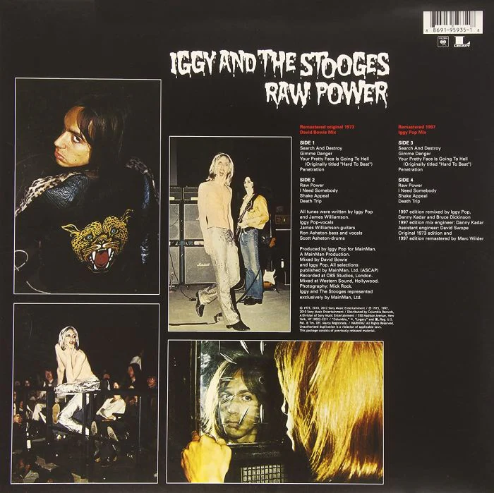Stooges (Iggy And The Stooges) - Raw Power (2012 2LP gatefold remastered reissue) (U.S.) - Vinyl - New - Image 2