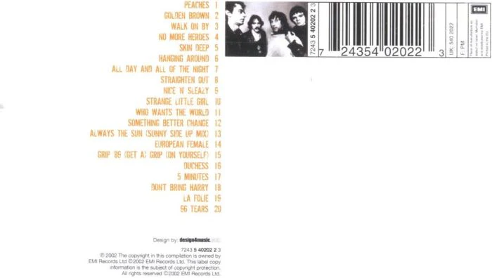 Stranglers - Peaches: The Very Best Of The Stranglers - CD - New - Image 2