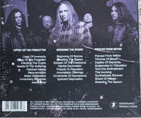 Suffocation - Jesus Wept: The Roadrunner Years (Effigy Of The Forgotten/Breeding The Spawn/Pierced From Within) (3CD) - CD - New - Image 2