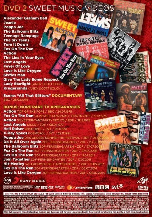 Sweet - Action - The Ultimate Story (3DVD) (R0) - DVD - Music - Image 3