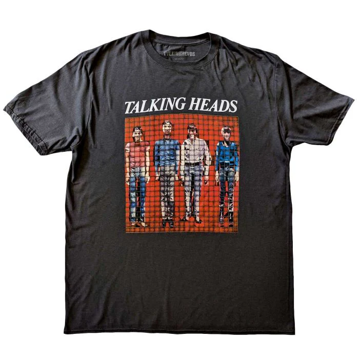 Talking Heads - More Songs About Buildings And Food Black Shirt - 100% Official Merchandise