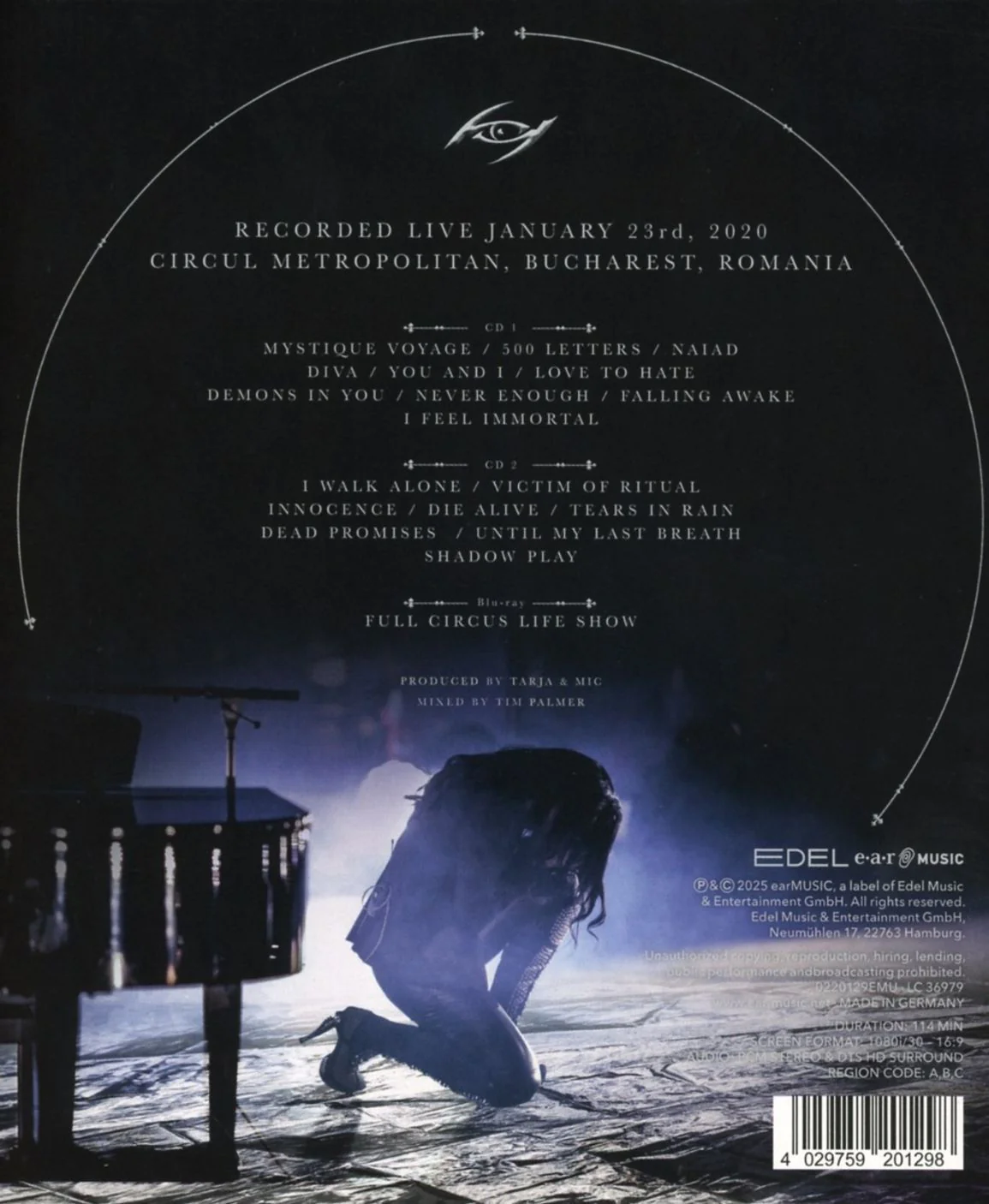 Tarja - Circus Life (Blu-Ray/2CD) (RA/B/C) - Blu-Ray - Music - Image 2