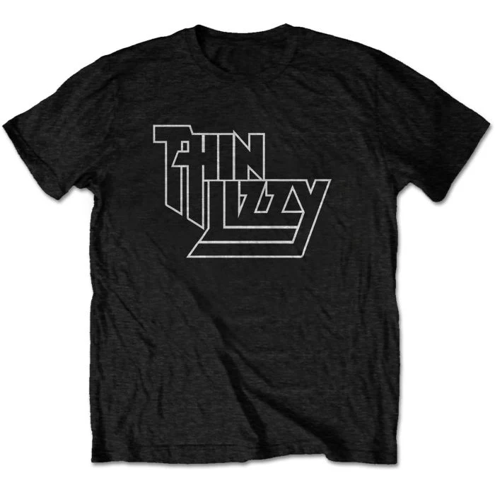 Thin Lizzy - Logo Black Shirt - 100% Official Merchandise
