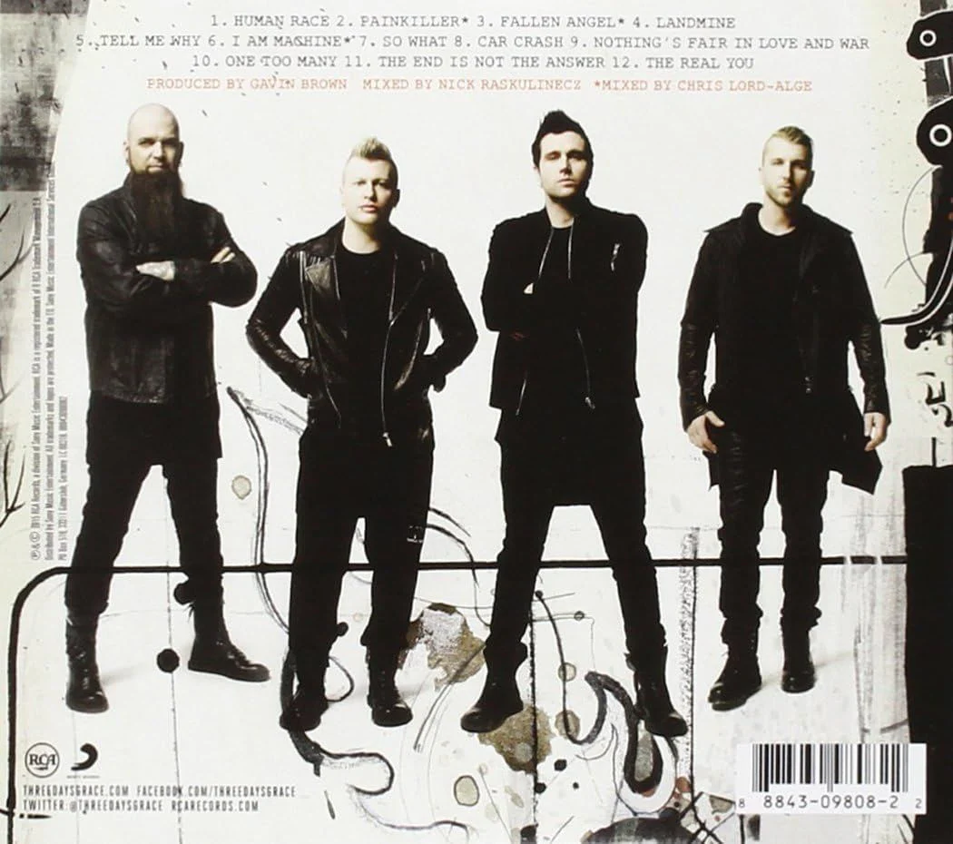 Three Days Grace - Human - CD - New - Image 2