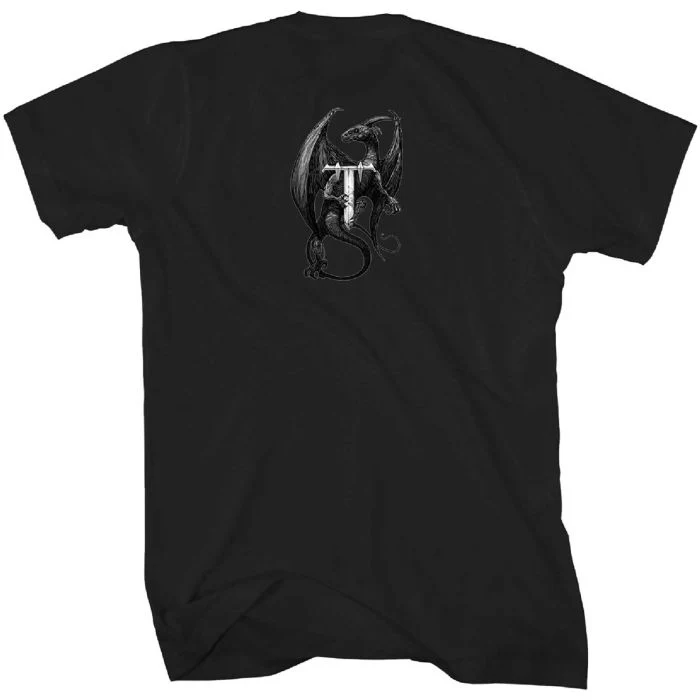 Trivium - Perched Dragon Black Shirt - 100% Official Merchandise - Image 3