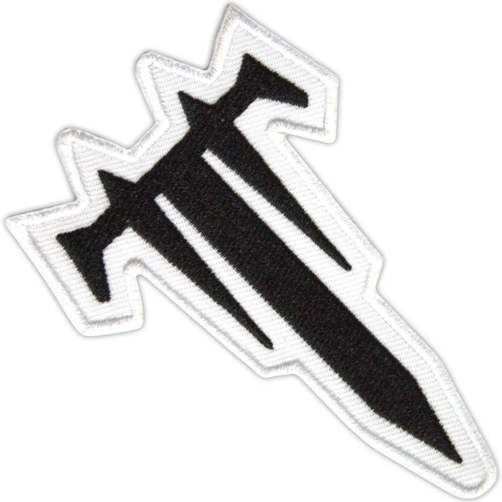 Trivium - T Logo Cut-Out (60mm x 95mm) Sew-On Patch