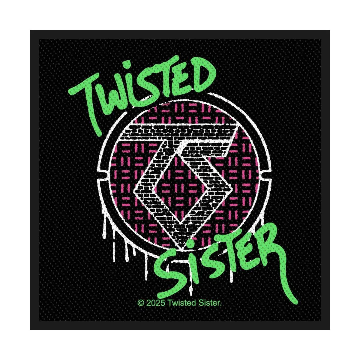 Twisted Sister - Dripping Logo () Sew-On Patch
