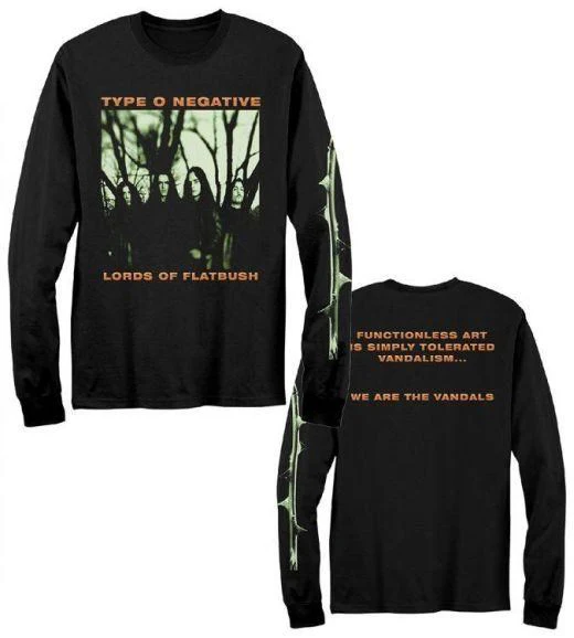 Type O Negative - October Rust Black Long Sleeve Shirt - 100% Official Merchandise