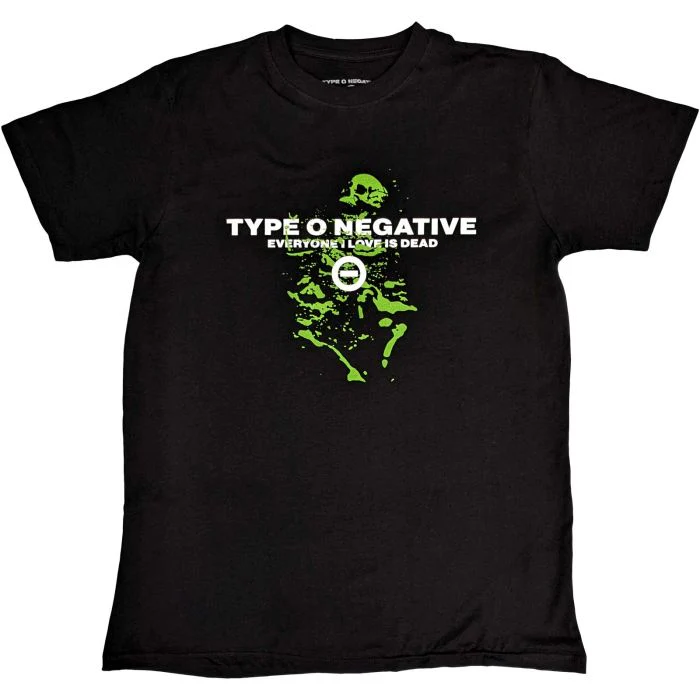 Type O Negative - Everyone I Love Is Dead Black Shirt - 100% Official Merchandise - Image 2
