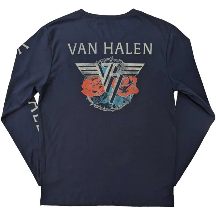 Van Halen - 1984 Navy Long Sleeve Shirt - 100% Official Merchandise - Image 3