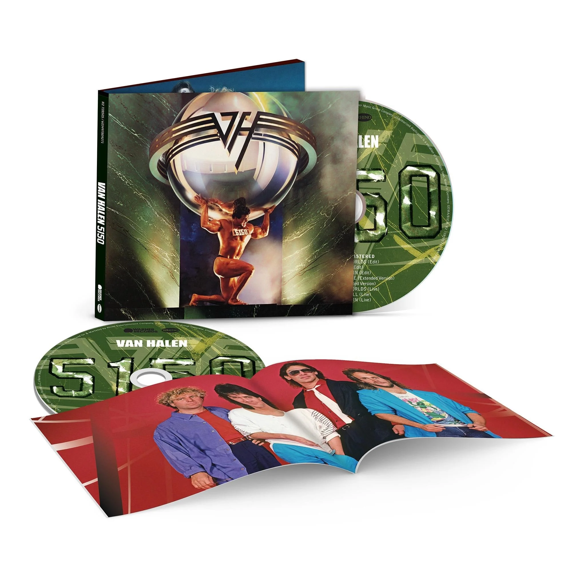 Van Halen - 5150 (Ltd. Ed. 40th Anniversary 2026 2CD expanded & remastered digipak reissue) - CD - New