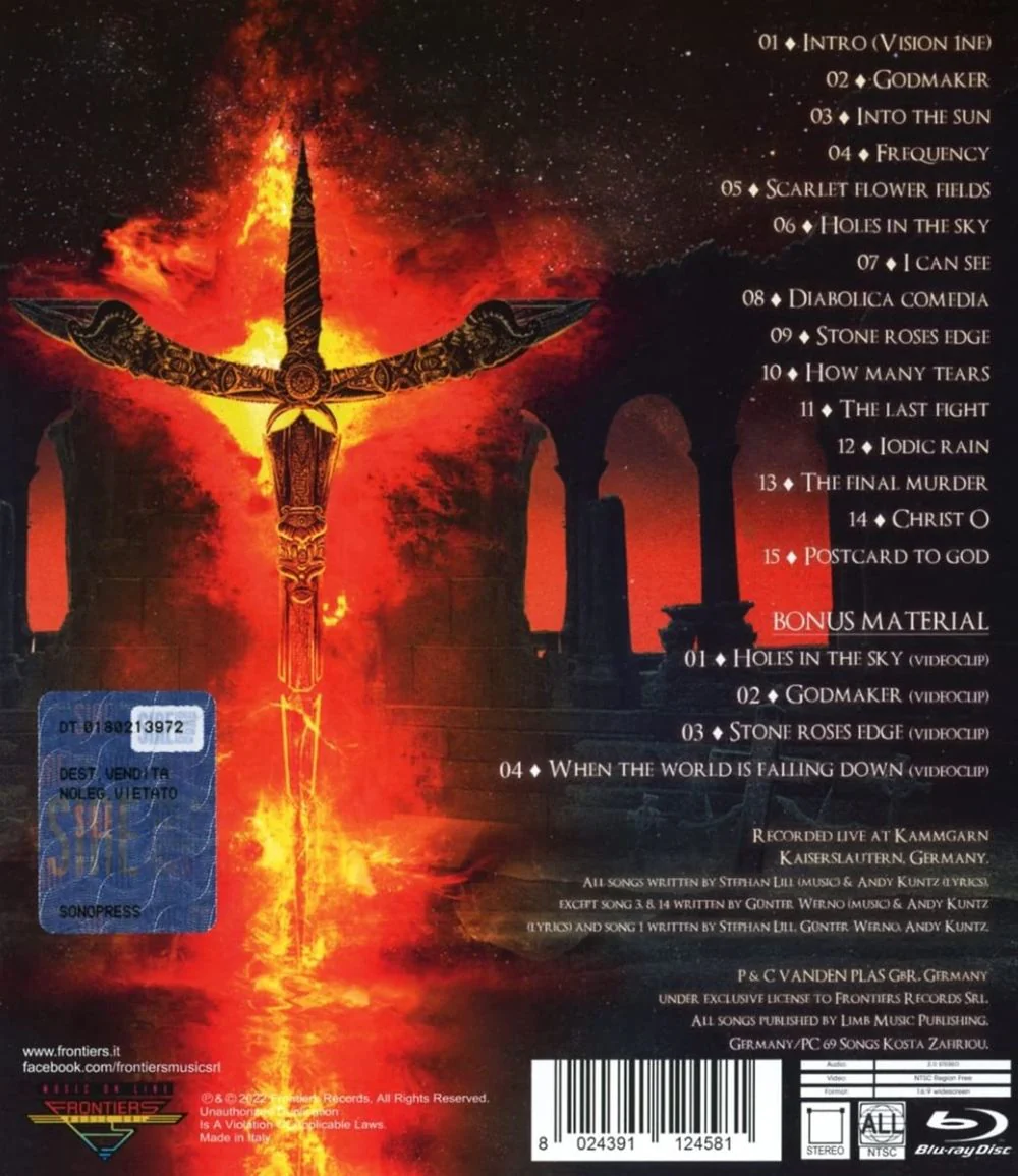 Vanden Plas - Live & Immortal (RA/B/C) - Blu-Ray - Music - Image 2