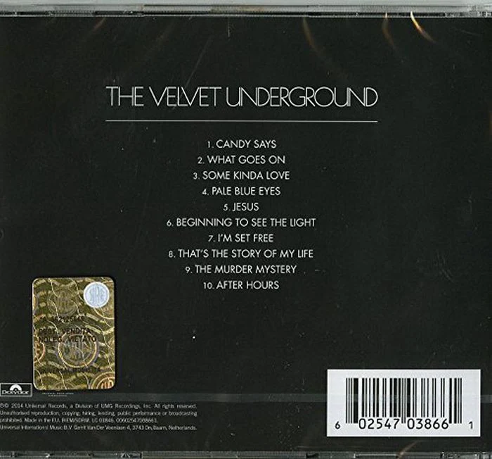 Velvet Underground - Velvet Underground, The (3rd Album) (45th Anniversary 2014 remastered reissue) - CD - New - Image 2