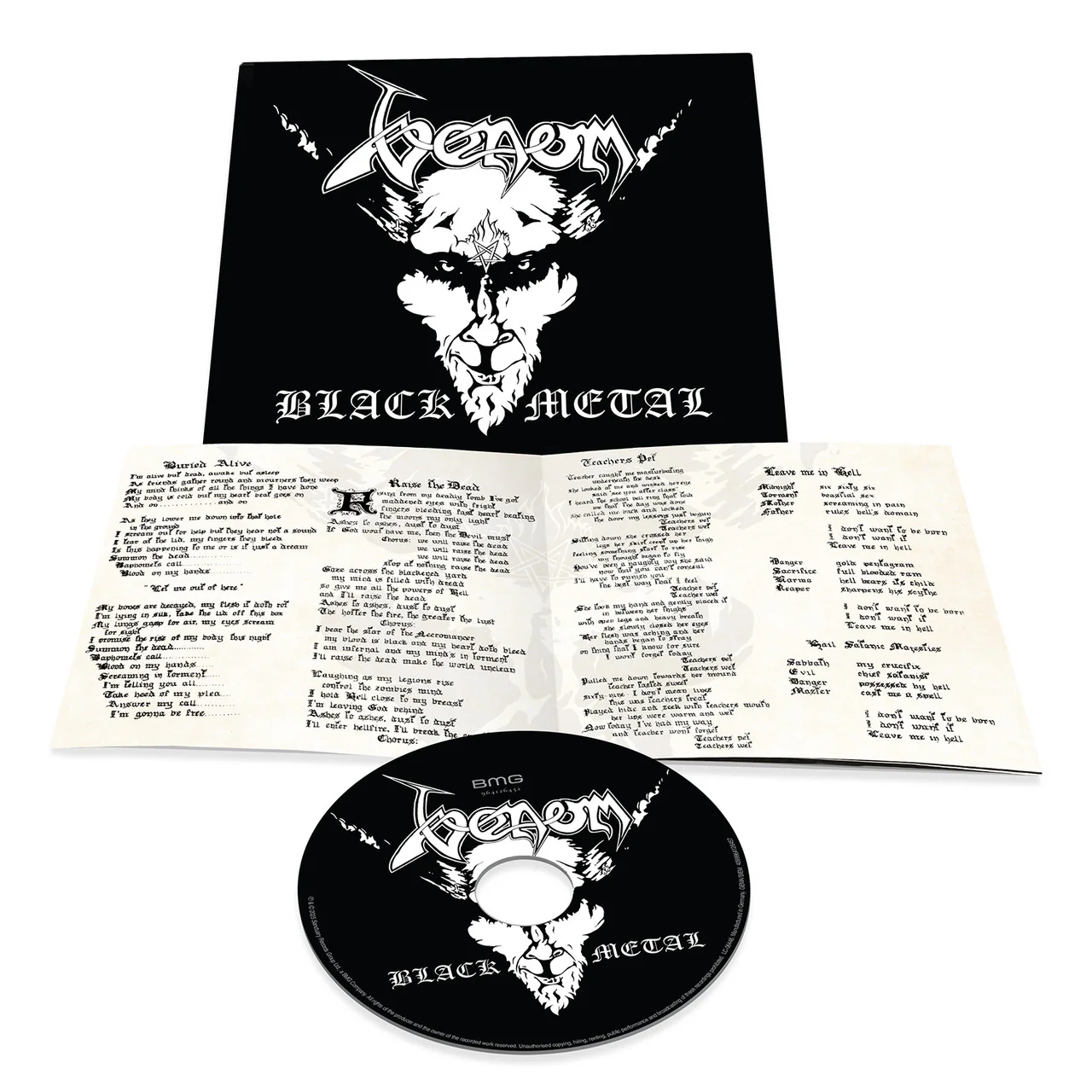 Venom - Black Metal (2025 rem. digi. w. 8 bonus tracks) - CD - New