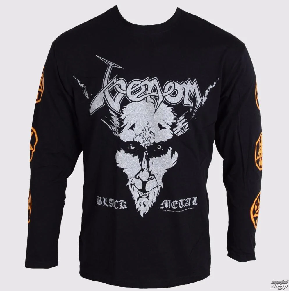 Venom - Black Metal Black Long Sleeve Shirt - 100% Official Merchandise - Image 3