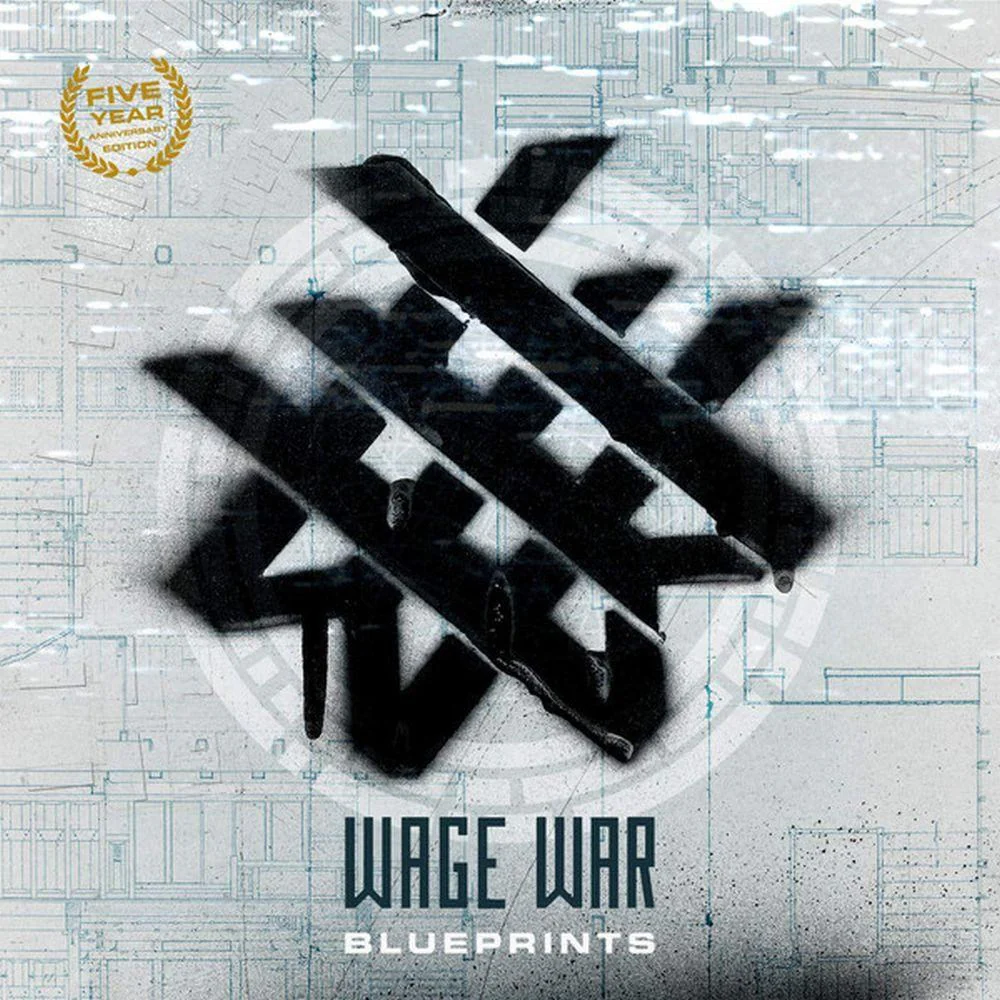 Wage War - Blueprints (2021 Five Year Ann. Ed. Marble Vinyl reissue) - Vinyl - New