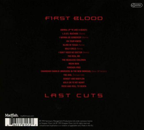 WASP - First Blood Last Cuts (2019 reissue) - CD - New - Image 2